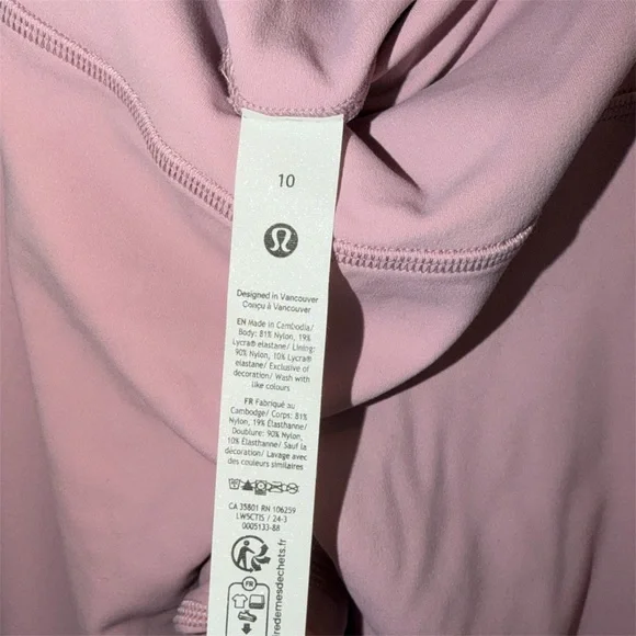 Lululemon Athletica Align High-Rise Leggings size 10 28” length - Picture 6 of 7